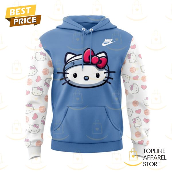 Memphis Grizzlies Basketball x Hello Kitty Logo Hoodie - Image 2