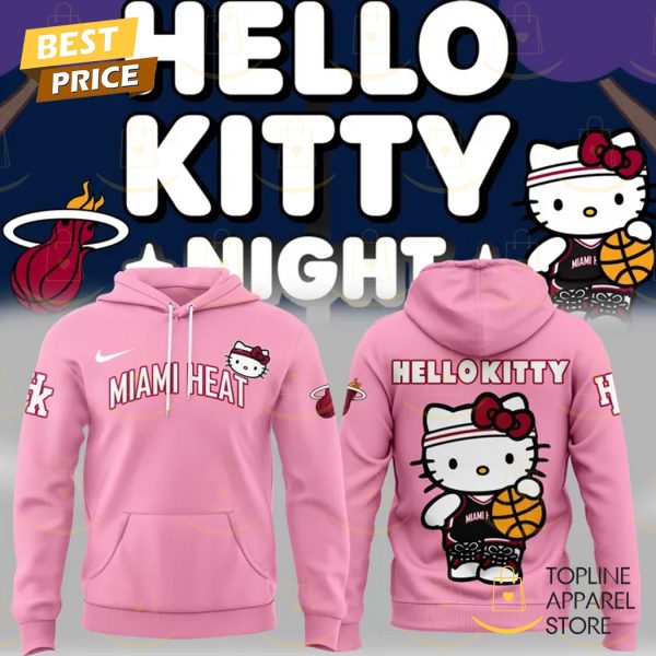 Miami Heat x Hello Kitty Hoodie - Pink