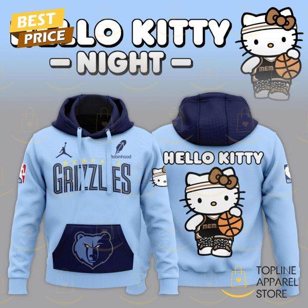 Memphis Grizzlies x Hello Kitty Hoodie - Blue