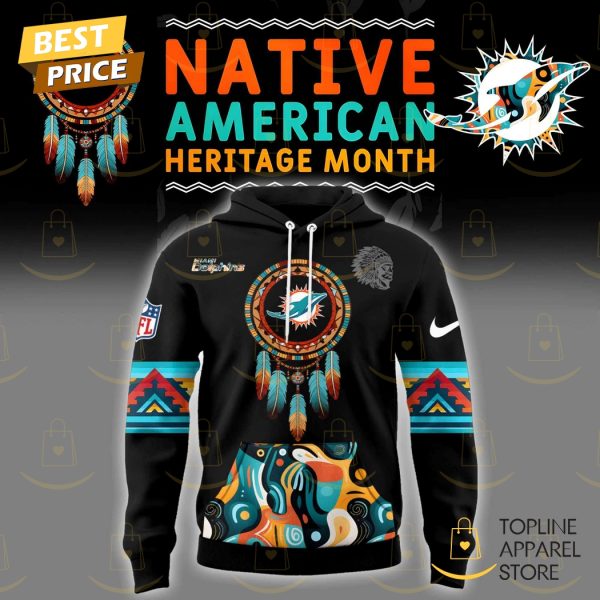 Miami Dolphins Native American Heritage Month Hoodie - Image 2