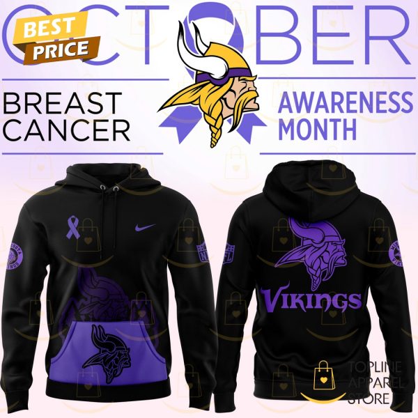 Minnesota Vikings 2024-2025 Crucial Catch Waffle Hoodie