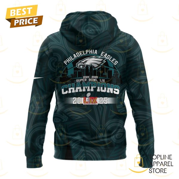 National Football League Super Bowl Champions Philadelphia Eagles 2025 Hoodie - Image 3