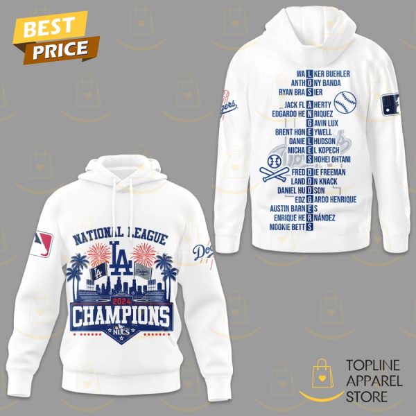 National League Champions 2024-2025 Los Angeles Dodgers Hoodie