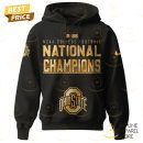 NCAA College Football National Champions 2025 Ohio State Buckeyes - 9 Time National Champions Hoodie