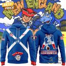 New England Patriots Throwback Threads Hoodie - Blue