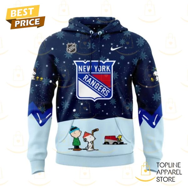 New York Rangers Peanuts & Snoopy Night Hoodie - Image 2