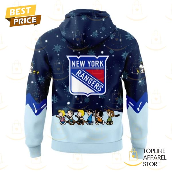 New York Rangers Peanuts & Snoopy Night Hoodie - Image 3