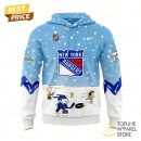 New York Rangers Peanuts & Snoopy Night Hoodie - Blue