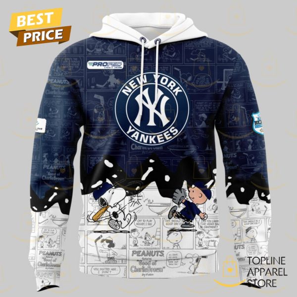 New York Yankees x Peanuts 75th Anniversary Hoodie - Image 2