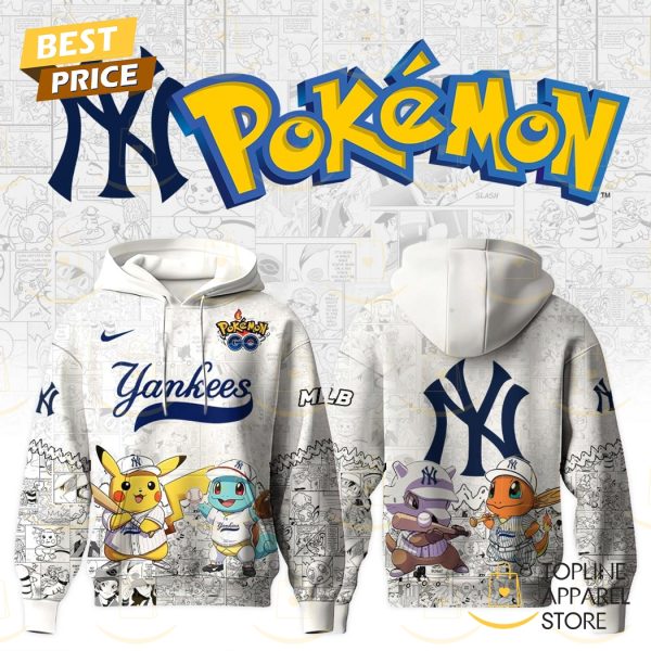 New York Yankees x Po Ke mon Go Tokyo Series 2025 Hoodie
