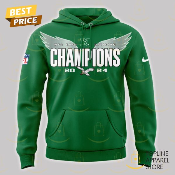 NFC East Division Champions Philadelphia Eagles Hoodie - Image 2