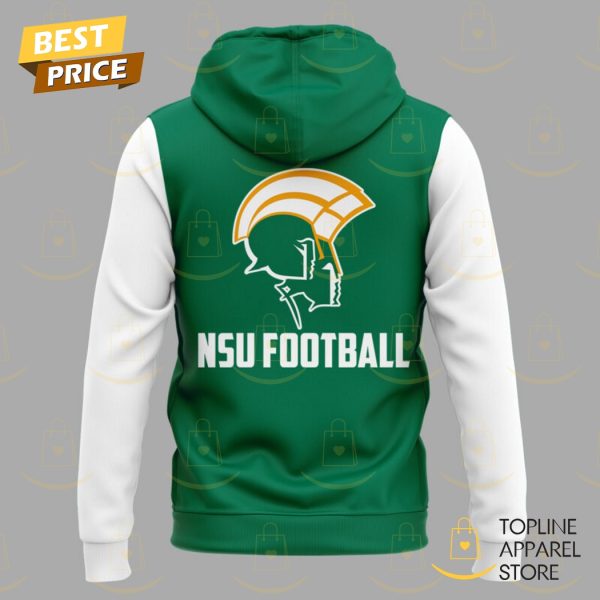 Norfolk State Spartans Football Logo Design Hoodie - Image 3