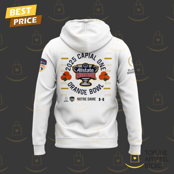 Notre Dame Fighting Irish Football 2025 Sugar Bowl Champions Hoodie - Image 3