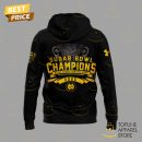 Notre Dame Fighting Irish Football Champions Sugar Bowl 2025 Hoodie - Black