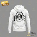 Ohio State Buckeyes Football Follow Jesus Hoodie - White