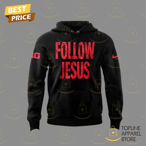 Ohio State Buckeyes Football Follow Jesus Hoodie - Image 2