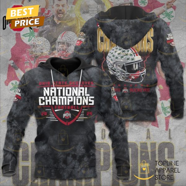 Ohio State Buckeyes National Champions Football 2024-2025 Hoodie