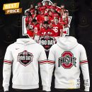 Ohio State Buckeyes Pro Day 2025 Hoodie - White