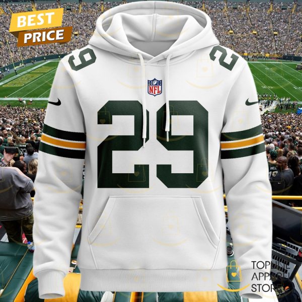 Personalized 2025 Green Bay Packers Design Hoodie - White - Image 2