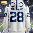 Personalized 2025 Indianapolis Colts Design Hoodie - White