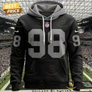Personalized 2025 Las Vegas Raiders Design Hoodie - Black