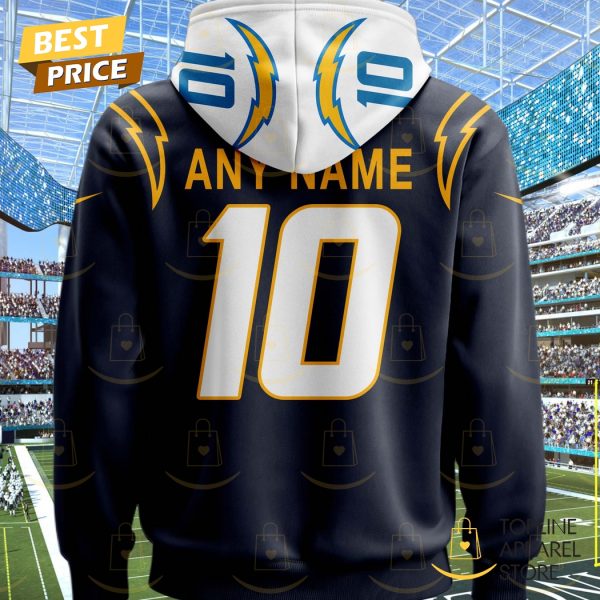 Personalized 2025 Los Angeles Chargers Design Hoodie - Image 3