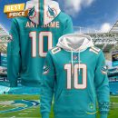 Personalized 2025 Miami Dolphins Design Hoodie - Blue