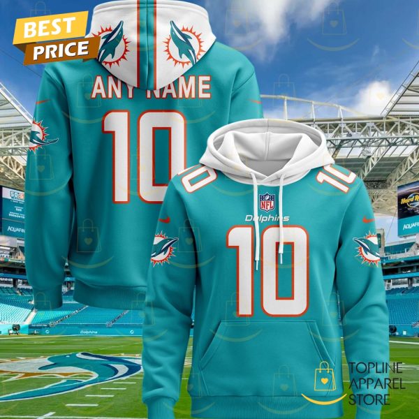 Personalized 2025 Miami Dolphins Design Hoodie - Blue