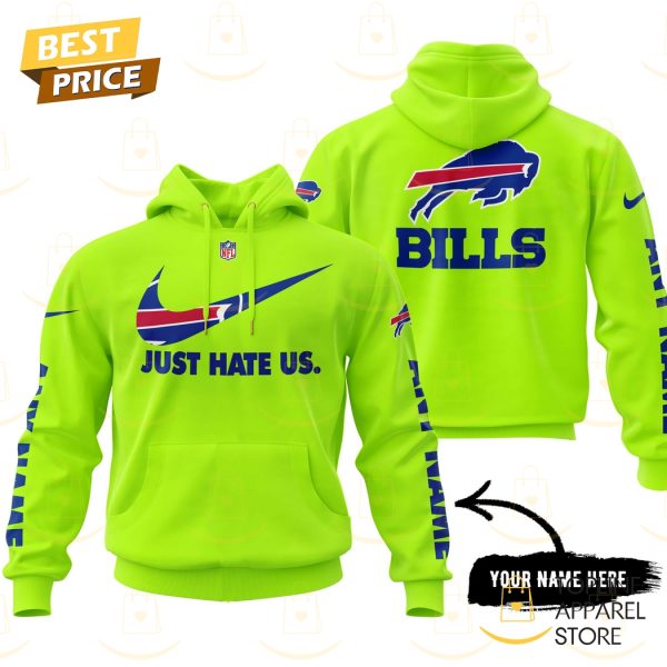 Personalized Buffalo Bills Just Hate Us Hoodie