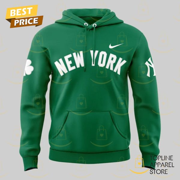 Personalized New York Yankees St. Patrick Day Hoodie - Image 2