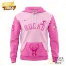 Personalized Milwaukee Bucks x Barbie Hoodie -Pink