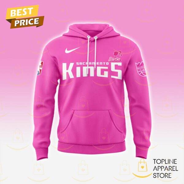 Personalized Sacramento Kings Basketball x Barbie 2025 Hoodie - Image 2