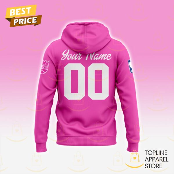 Personalized Sacramento Kings Basketball x Barbie 2025 Hoodie - Image 3