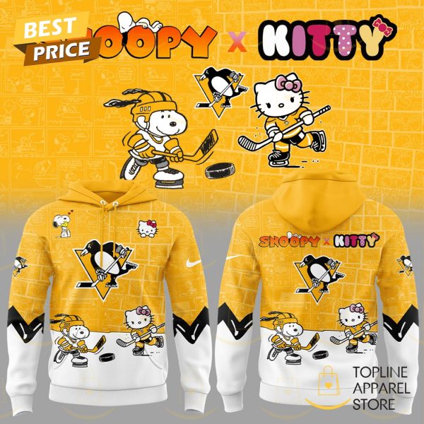 Pittsburgh Penguins x Hello Kitty & Snoopy Hoodie