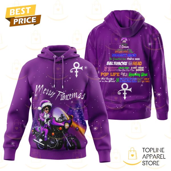 Prince - Merry Princemas Baltimore Hoodie - Purple