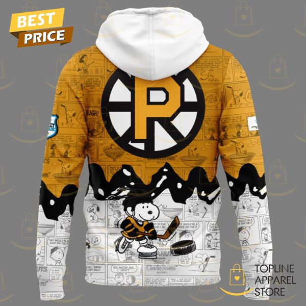 Providence Bruins x Peanuts 75th Anniversary Hoodie - Image 3