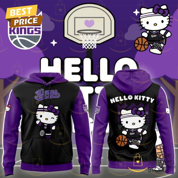 Sacramento Kings 2024-2025 Hello Kitty Collab Hoodie