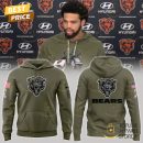Salute To Service Chicago Bears Design Hoodie