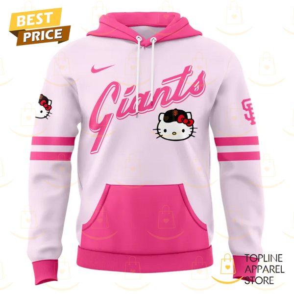 San Francisco Giants x Hello Kitty Game 2025 Hoodie - Image 2