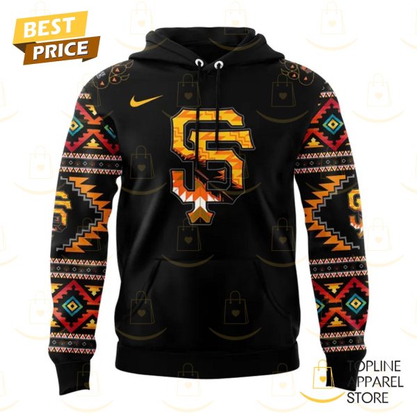 San Francisco Giants Native American Heritage Night 2025 Hoodie - Image 2