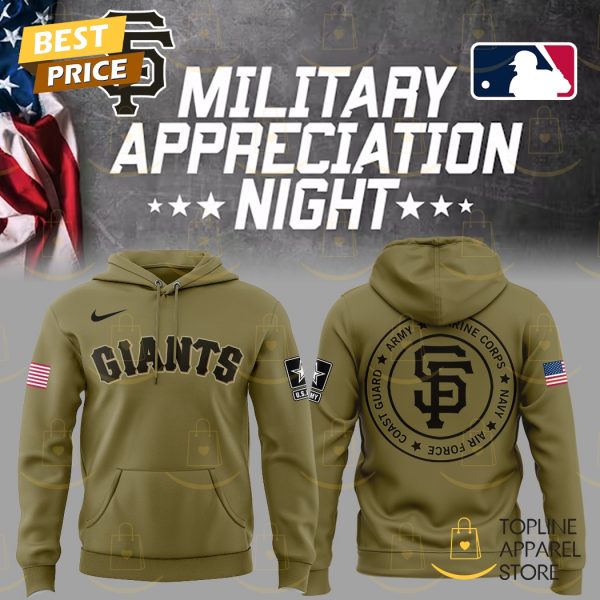 San Francisco Giants x Military Application Night Hoodie