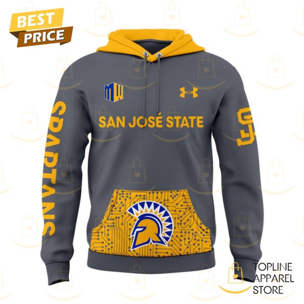 San Jose State Spartans Football Logo Hoodie - Image 2