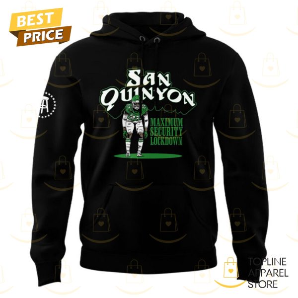 San Quinyon Philadelphia Eagles Maximum Security Lockdown Hoodie - Black - Image 2