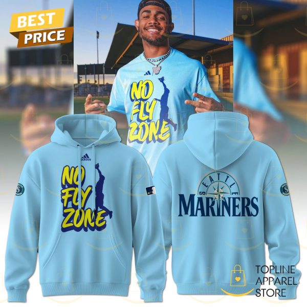 Seattle Mariners No Fly Zone Hoodie - Blue