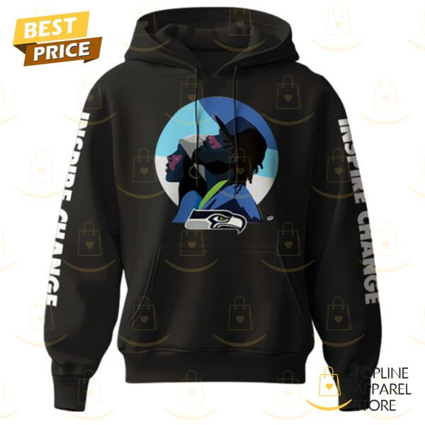 Seattle Seahawks x Inspire Change Design Hoodie - Image 2