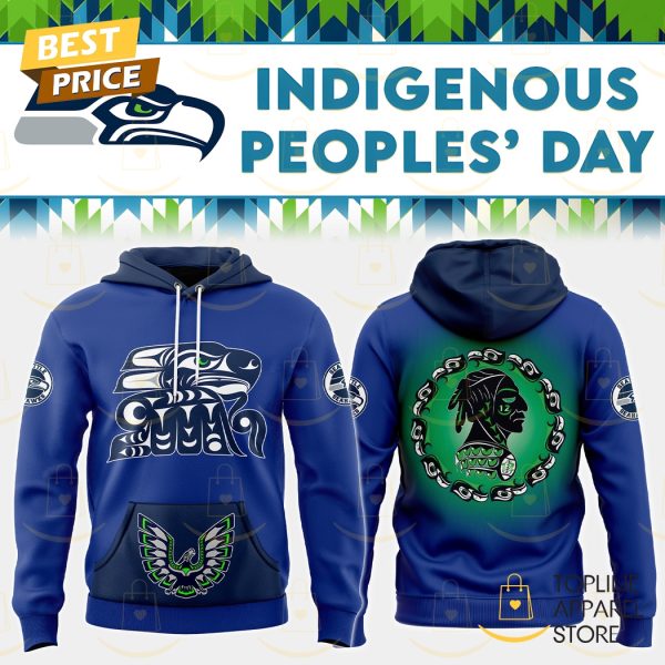 Seattle Seahawks 2024-2025 Indigenous Peoples Day Hoodie
