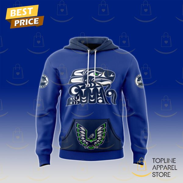Seattle Seahawks 2024-2025 Indigenous Peoples Day Hoodie - Image 2