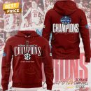 South Carolina Gamecocks 2025 SEC Womens Basketball Champions Hoodie - Red