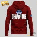 South Carolina Gamecocks 2025 SEC Womens Basketball Champions Hoodie - Red