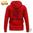 St Johns Red Storm 2025 Zip Hoodie - Red